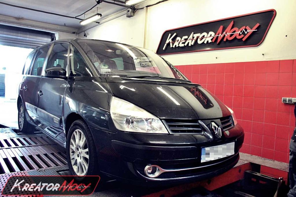 Chip tuning Renault Espace 2.0 DCI 130 KM Kreator Mocy