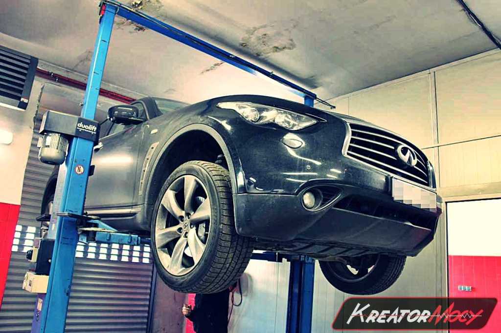 Infiniti fx30d двигатель