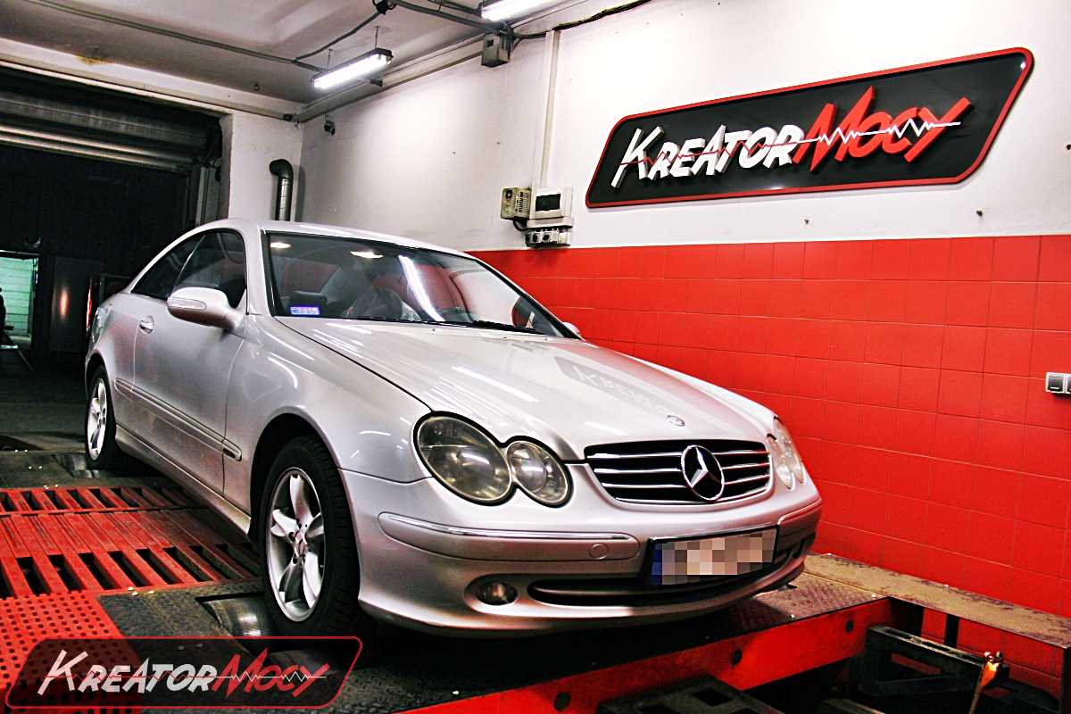 Chip tuning Mercedes W209 CLK 270 CDI 170 KM | Kreator Mocy