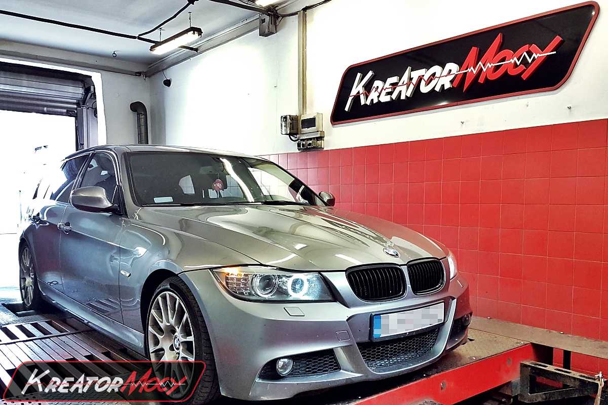 Chip tuning BMW 3 E90 320d 184 KM Kreator Mocy
